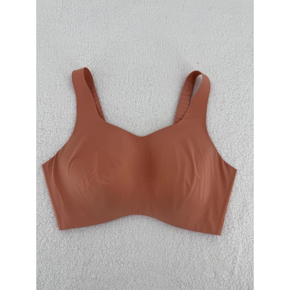 Knix Brown Seamless Wide Straps Sports Bra Womens Bra Size 7 Plus